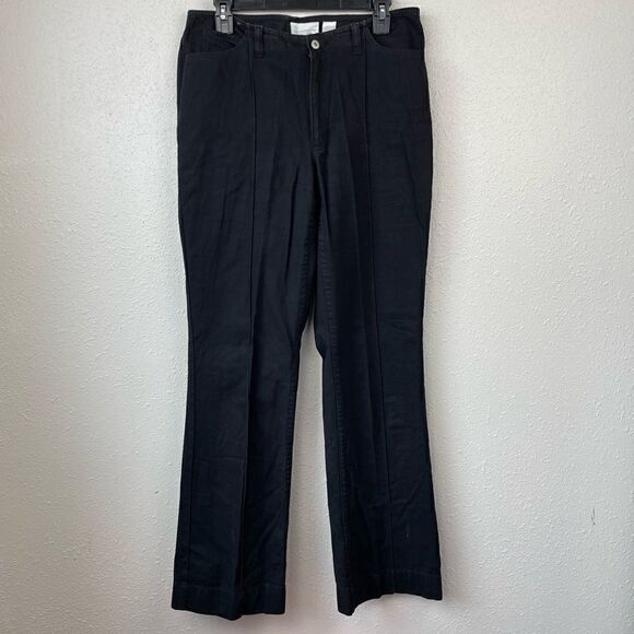 Liz Claiborne LizWear Black Jeans Size 10 EUC - Picture 1 of 7